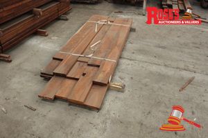 24 · JAR230 - JARRAH FEATURE AND BETTER GRADE 175x36mm Rough Sawn Boards - @ 1.8-2.4m, APPROX 30 lm