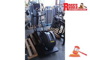 63 · 1 X TECHNOGYM ELLIPTICAL CROSS TRAINER, UNTESTED, SOME MARKS, APPROX; 2M L X 50CM W X 1.3M H, ON A PALLET
