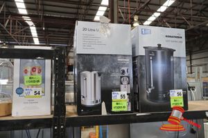 55 · ROBATHERM UDS20VP HOT WATER URN. 10 AMP, STAINLESS STEEL. 330MMW X 330MMD X 550MMH (885971)