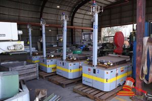 4 x TRANSBOTICS LIFT DECK AGV VEHICLE, c/o #1 TRANSBOTICS LIFT DECK AGV VEHICLE, MODEL# LD10LZQS-204199, S/N# 032141101, ASSET# 17B6446. #2 TRANSBOTICS LIFT DECK AGV VEHICLE, MODEL# LD10LZQS-204199, S/N# 032141102, ASSET# 17B6447. #3 TRANSBOTICS LIFT DECK AGV VEHICLE, MODEL# LD10LZQS-204199, S/N# 032141103, ASSET# 17B6448. ,#4 TRANSBOTICS LIFT DECK AGV VEHICLE, MODEL# LD10LZQS-204199, S/N# 032141104, ASSET# 17B6449 (S44# 2024074, DR# 52292) (6 PALLETS)