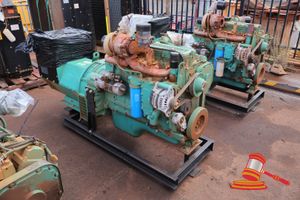 9 · CUMMINS QSL9-G3 NR3 DIESEL ENGINE , SN 7452 2552 WITH STAMFORD 250 KVA UCD1274K13 MODEL ALTERNATOR, (USED). (S44#RITM084070, DR# 1750)