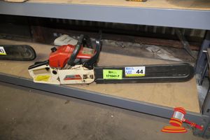 1 X Baumr-Ag Chainsaw, Model: Sx62, Sn:11504100909, Untested, Used
