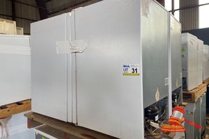 4 X HISENSE HRBF125, 125L TOTAL VOLUME APPROX; 480MM D X 500MM W X 760MM H, SOME MARKS, UNTESTED, ON A PALLET