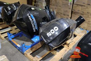 1 SET OF 2 ENGINES MERCURY SEA PRO 200 HP OUTBOARD MOTORS, 2290 HRS, SERIAL# 2B642745 AND 2B641667, ASSET ID'S DOTA22199 AND DOTA22200 ( NO PROPS )