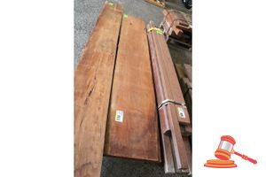 100 · 430 x 50 Jarrah Square Cut Slab, 1/2.5