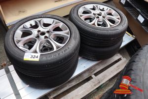 324 · 4x WHEELS TO SUIT FIAT, TE307, 195/55R16