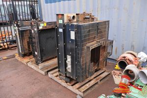 1 X Multi-Rad Radiator Assembly, Model: Bwctqsl9g5f55s, Engine Model: Qsl9-G5, Sn:2201-190606902 04, Date: 2019.7, Untested, Some Marks, Approx; 650mm D X 1.1m W X 1.3m H, On A Pallet (Asset No: 17h5554) (S44#Ritm0874877, Dr#1788)