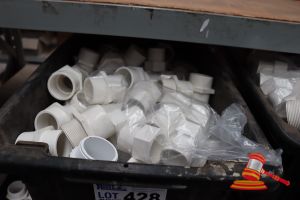 Tub Of Assorted Pvc Male & Female Adapters