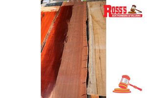 JARRAH SLAB, L3300mm x W400mm x W400mm x W400mm x D-45mm, APPROX
