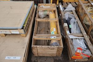 75 · 1 X KOMATSU PC200-8 SUCTION PIPE TUBE, P/N: 21T-64-32210, APPROX; 1.1M L X 150MM D, SOME MARKS, IN A CRATE