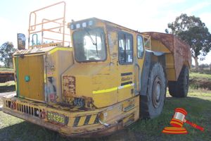 ATLAS COPCO MTS020 ARTICULATED UNDERGROUND DUMP TRUCK SERIAL: NOT SIGHTED ODO - 8536HRS SHOWING (ASSET#DT4308) (*NOTE - REPORTED AS SLOW LEAK POSITION 2*) LOCATION 3363 GREAT NORTHERN HIGHWAY, MUCHEA, WA INSPECTION & COLLECTION BY APPOINTMENT ONLY