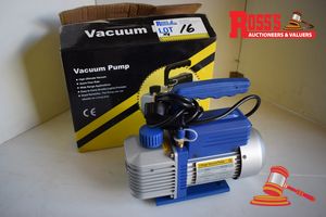 Unused HVAC Direct Two Stage Single Phase Vacuum Pump, Model VP215N, 45 Litre/ minflow rate
