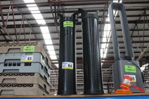 64 · 2 x FREE STANDING COFFEE KNOCK TUBE - USED