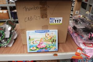 BOX OF CASTORLAND PUZZLES, THUMBELINA, ALL UNOPENED