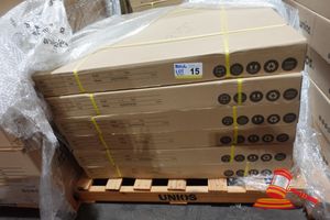 Unios Portal V900 58w 905mm Vertical Pendant Light, Model: Porv0900.Tbtw.F, Textured Black Finish, 2700k-5700k, 150 Degree Beam, 58w, Approx 6 X Boxes (Poss Unused, Boxed, On A Pallet)