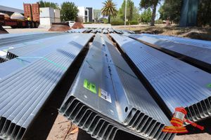 Gal Steel Z Purlins, Approx 200mm - 12 Pcs At 10.9m