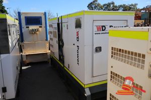 63 · 1 X WD POWER DIESEL GENERATOR, MODEL: WD-PT150S, SN:1814048L19, 135 KVA PRIME POWER, 150 KVA STANDBY POWER, 3 PHASE, 415V, PERKINS ENGINE, LEROY SOMER ALTERNATOR, MANUFACTURED FEB. 2019, UNTESTED ASSET # GN725 (101032210, PO 81953729/8, PLANT# 1000)