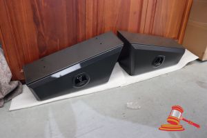 365 · PAIR OF TAPERED UNDER TRAY TOOL BOXES, 650mm R&L, ALUMINIUM MATTE BLACK