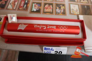 1 X Coca-Cola Beijing 2008 Worldwide Partner Olympic Torch Replica, Boxed (Poss Unused)