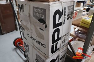 Box Of Force360 Rebel Type 5 Disposable Coveralls, Size: 3xk