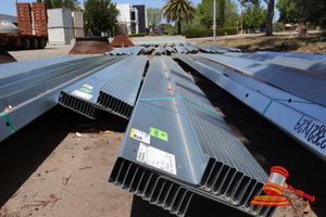 Gal Steel Z Purlins, Approx 200mm - 12 Pcs At 10.5m