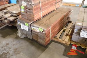Jarrah Skip Dressed, Std & Btr, 190mm X 36mm, 33lm, Random Lengths, Qty 0.251m3 (L1500 X W400 X D500 Transport Size Only Approx) (Pack# 2460725)