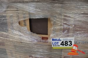 PALLET OF OSCURD GRIS TILES, 1575 PIECES, 63m2 TOTAL