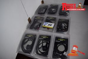 Unused Lot of 9 Dometic 12Volt Fridge Power Cables, 2 metres long