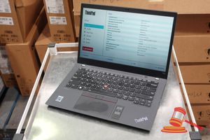 43 · LENOVO T14S, 14 INCH TOUCH NOTEBOOK, INTEL CORE i5 1135G7 2.40GHZ, 16GB RAM, 256GB SSD / NO OS, SN: GM048TNQ / AN:ITT38076, UNTESTED (SOME MARKS / NO CHARGER )