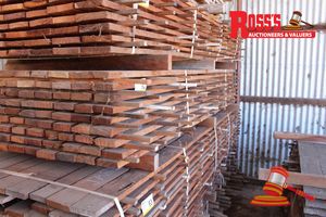 92 · JAR203 - JARRAH STANDARD AND BETTER GRADE 100x27mm Rough Sawn Boards - 81 @ 2.5m