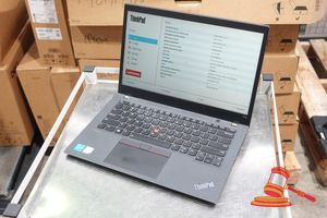 12 · LENOVO T14S, 14 INCH TOUCH NOTEBOOK, INTEL CORE i5 1135G7 2.40GHZ, 16GB RAM, 256GB SSD / NO OS, SN: PC27R1WN / AN: ITT33765, UNTESTED (SOME MARKS / NO CHARGER )