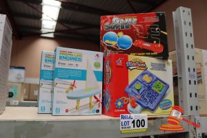 Bundle Of Toys Including: 2x Maze Games, 2x Propeller Engines And 1x Game Super, All Unopened