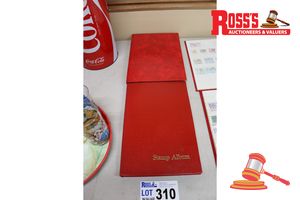 2x ASSORTED STAMP ALBUMS