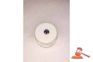 7 · IOLITE, ROUND CUT, 7 CTS