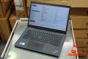 48 · LENOVO T14S, 14 INCH TOUCH NOTEBOOK, INTEL CORE i5 1135G7 2.40GHZ, 16GB RAM, 256GB SSD / NO OS, SN: PC2CN0LB / AN: ITT34590, UNTESTED (SOME MARKS / NO CHARGER )