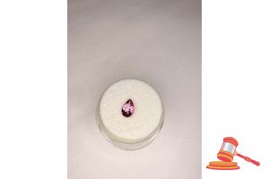 Pink Topaz, Pear Cut, 0.9 Cts