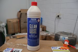 2x Boxes Of Clean Easy Heavy Duty Drain Cleaner, 1l Per Bottle, 20x Bottles Total