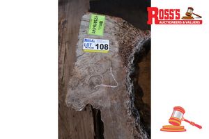 Jarrah Offcut Burl, L800mm X W300/150mm X D 160mm, Approx
