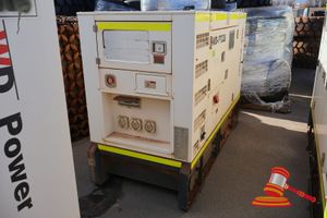 61 · 1 X WD POWER DIESEL GENERATOR, MODEL: WD-PT33S, SN:1814007H16, PRIME POWER 30 KVA, STANDBY POWER 33 KVA, 3 PHASE, 415V, 50HZ, 1500 RPM, PERKINS ENGINE, LEROY SOMERS ALTERNATOR, DATED AUG. 2018, UNTESTED ASSET GN698 HOURS UNSIGHTED (101032210, PO 81953729/7, PLANT# 1000)