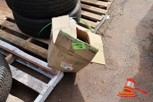 60 · ASSORTED OF WHEEL LUG NUTS OF VARIOUS SIZES, SOME MARKS, BOXED,