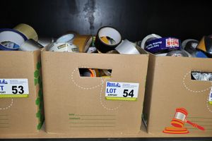 Box Of Assorted Tape