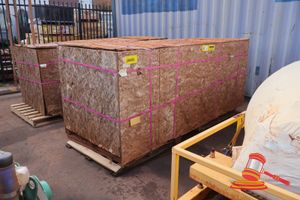 6 · 1 X WEIRMINER PUMP INC COOLING JACKET, MODEL: 150-450 SHW, 55KW, L 310 X W 125 X H 140 (CM), IN A CRATE. (B6451447), (PO:81952028/02, PLANT# 1001)