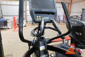 10 · MATRIX ELLIPTICALS ASCENT - 16 INCH TOUCH SCREEN WITH TV & INTERNET PORTS - MODEL# E7XE-05C (ASSET# 11)