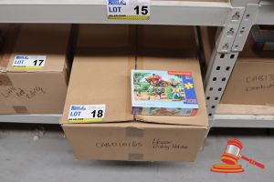 Box Of Castorland Puzzles - Horses Riding Holiday, All Unopened