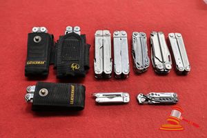 25 · 10 X LEATHERMAN MULTIPURPOSE TOOLS