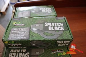 BOX OF IRONMAN 4x4 SNATCH BLOCK, 8000kgs