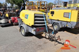 14 · 2020 Atlas Copco XAS88 Trailer, Yellow/Grey, Reg #: Unlicensed VIN: YA3064308L0840829 Features: Rotary Screw Air Compressor, 33kw, 175cfm (Disp# 29099423), (WP#4939) Condition: Reported Requires New Bonnet & Hinges Panel: GOOD, Paint: GOOD, Tyres: GOOD, Floor: GOOD Overall Condition: GOOD