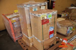 2 X Flygt Bs 2830 Submersible Dewatering Pumps, Model 2830.180-0032 1860015 & 2830.180-0032 2040001 , (Boxed), On A Pallet