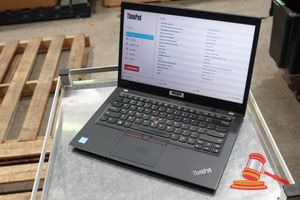 64 · LENOVO T490S, 14 INCH TOUCH NOTEBOOK, INTEL CORE i5 8265U 1.60GHZ, 8GB RAM, 256GB SSD / NO OS, SN: PC1FVEV8 / AN:ITT28743, UNTESTED ( SOME MARKS / NO CHARGER )