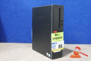 LENOVO THINKCENTRE M910S PC, INTEL I5 6500 CPU 3.2GHZ, 8GB RAM, 500GB HDD, NO OS, UNTESTED SN: PC0Q4YHT / AN: ITT22845, UNTESTED (SOME MARKS / NO POWER CABLE)